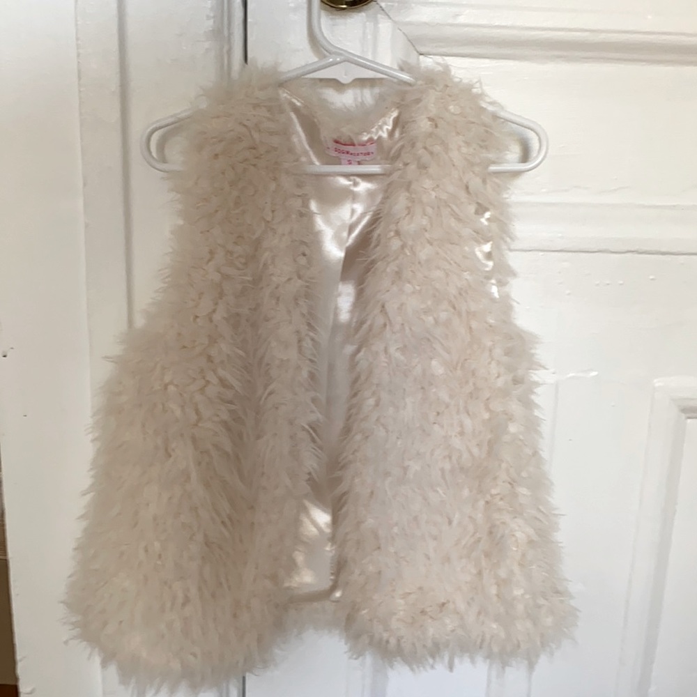 Faux fur vest